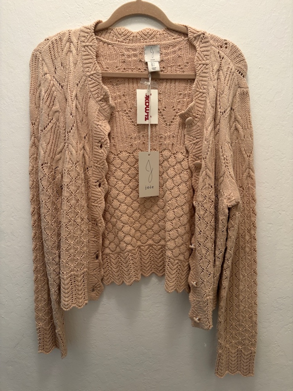 Tan Cardigan